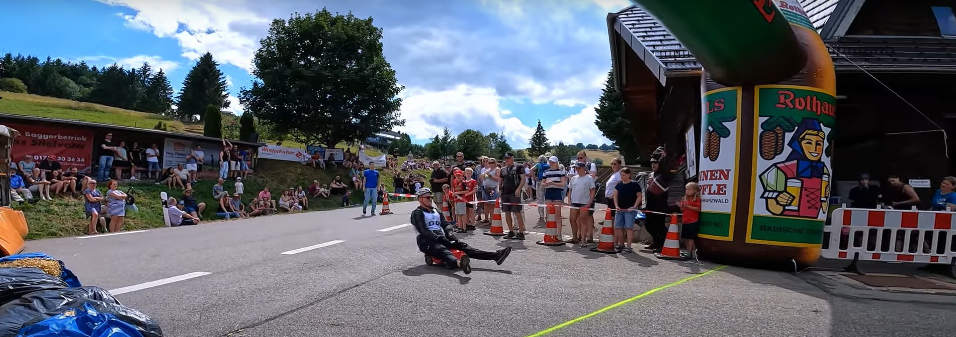 Internationales BobbyCar Rennen 2022 Moderator Stefan Lubowitzki